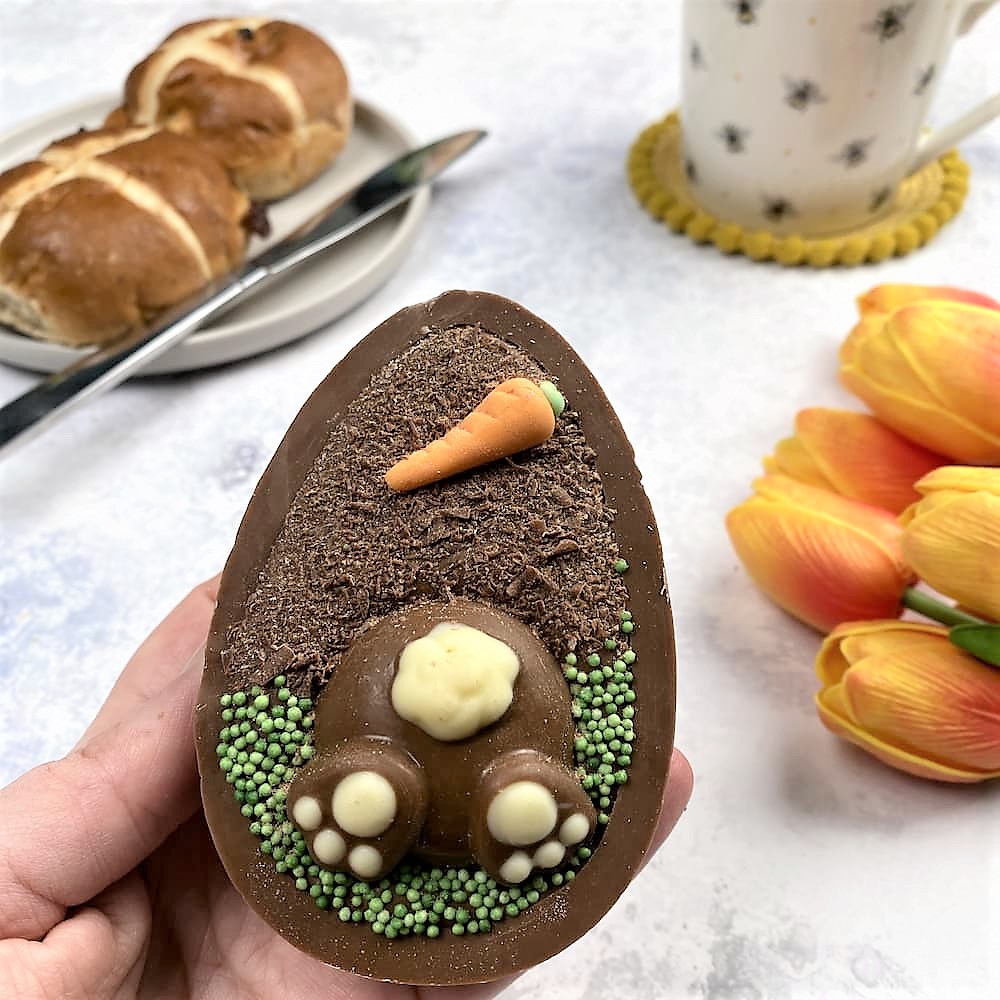 Our Digging Bunny Egg is the perfect Easter treat!